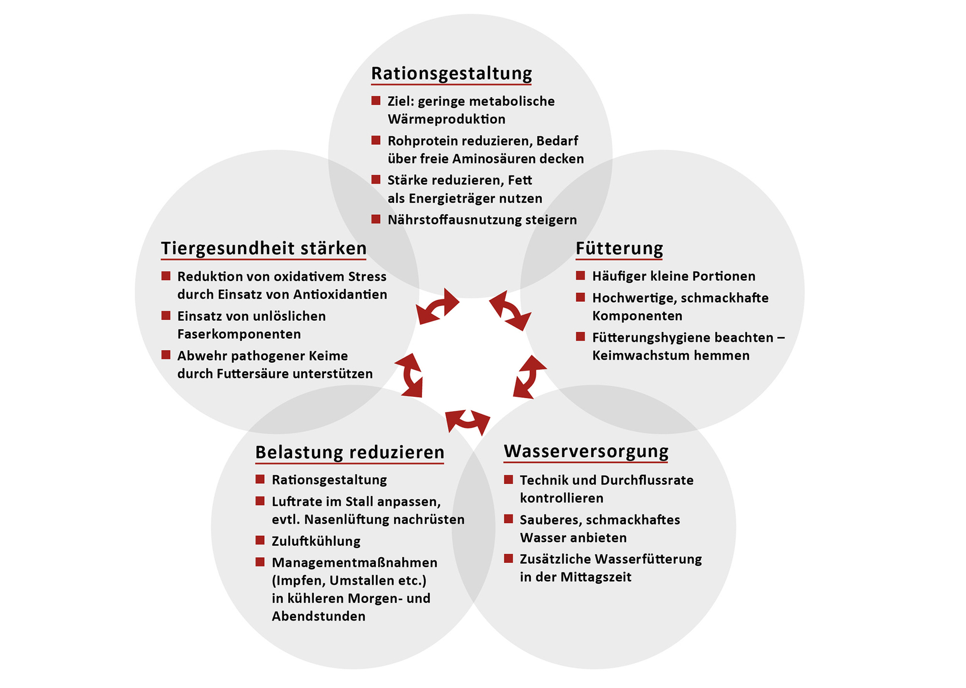 Maßnahmen gegen Hitzestress