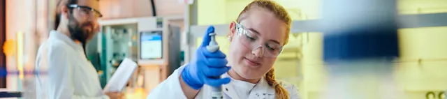 Forschung im Labor der ISF